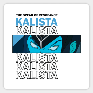 Kalista The Spear of Vengeance Sticker